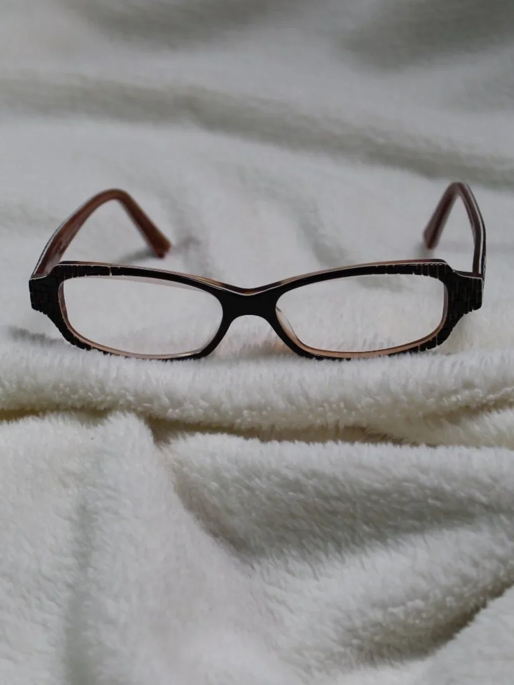 Jean Lafont Paris Elegie 537 51-14 138 Brown Frame Eyeglasses - FRAMES ONLY